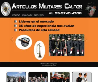 Articulosmilitarescaltor.com(Articulos Militares Caltor) Screenshot