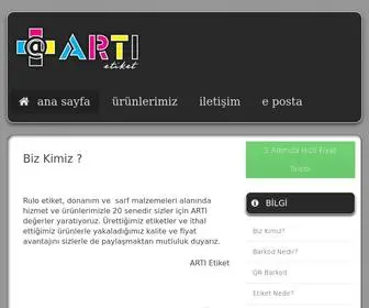 Artietiket.com(Ana Sayfa) Screenshot