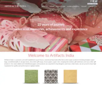 Artifacts-India.com(Artifacts India) Screenshot