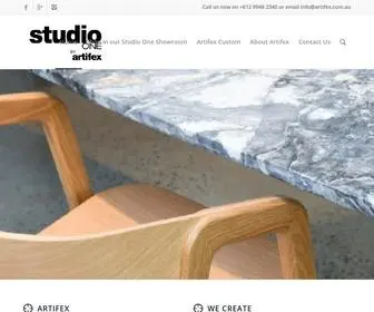 Artifex.com.au(Fine Furniture Maker) Screenshot