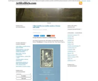 Artifexlibris.com(Tutto quanto fa ex libris) Screenshot