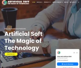Artificial-Soft.com(Artificial Soft) Screenshot