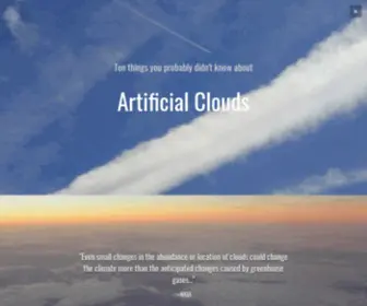 Artificialclouds.com(Artificial Clouds) Screenshot