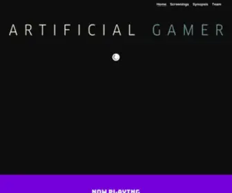 Artificialgamerfilm.com(Artificial Gamer: A Documentary about OpenAI’s Dota Project) Screenshot