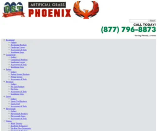 Artificialgrass-Phoenix.com(Artificial Grass Phoenix) Screenshot