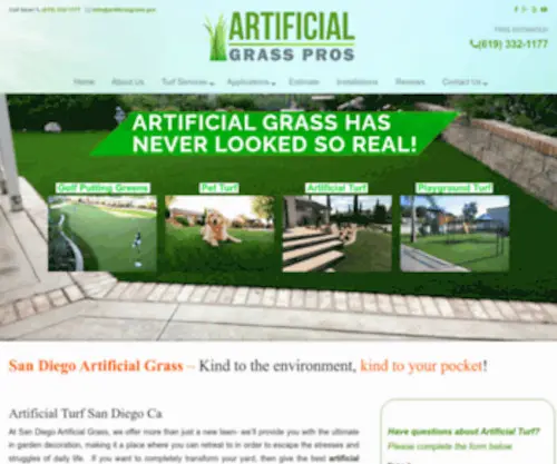 Artificialgrass.pro(▷☎️Artificial Grass Pros San Diego) Screenshot