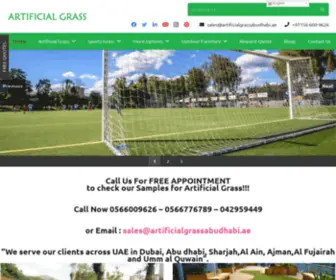 Artificialgrassabudhabi.ae(Artificial Grass Dubai) Screenshot