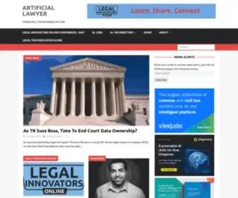 Artificiallawyer.com(Knowledge, Production) Screenshot