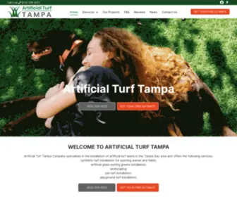 Artificialturftampa.com(Artificial Turf Tampa) Screenshot