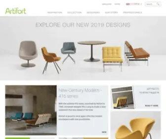 Artifort.com(Meta key) Screenshot