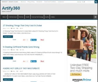 Artify360.com(Artify 360) Screenshot