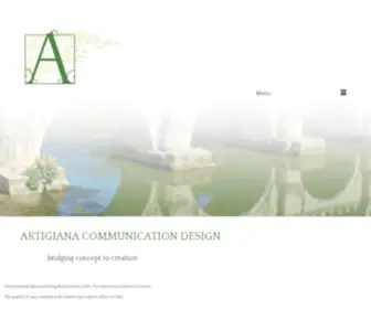 Artigianadesign.com(ARTIGIANA COMMUNICATION DESIGN) Screenshot