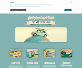 Artigianidelweb.it(Artigiani del Web) Screenshot