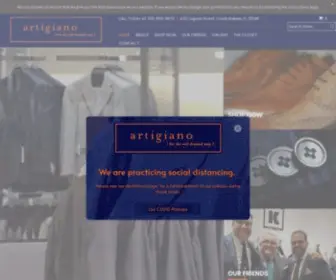 Artigianomiami.com(Coral Gables) Screenshot
