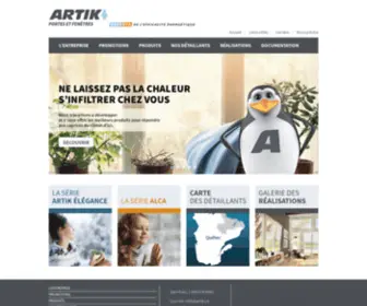 Artik.ca(Information la plus importante dans les 165 premiers)) Screenshot