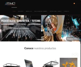 Artimet.cl(ARTIMET-Soportes LCD/LED, rack para tv, soporte tv pared, soporte para tv , soportes para bicicletas y más) Screenshot