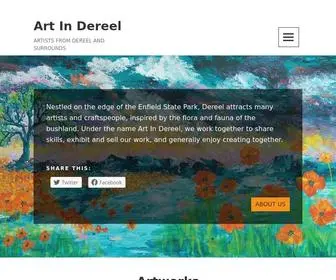 Artindereel.com(Artists from Dereel and Surrounds) Screenshot