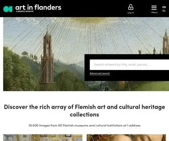 Artinflanders.be(Find and download art from Flemish museums and heritage institutions) Screenshot