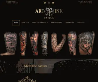 Artinktattoostudio.com(Art Ink Tattoo Studio) Screenshot