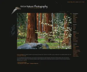 Artinnaturephotography.com(Art in Nature Photography) Screenshot