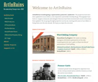 Artinruins.com(Artinruins) Screenshot
