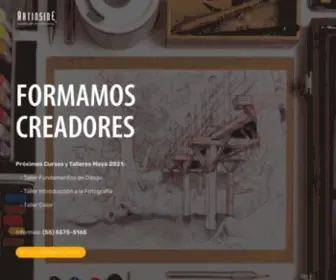 Artinside.com.mx(Artinside) Screenshot