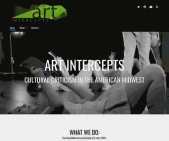 Artintercepts.org(Art Intercepts) Screenshot