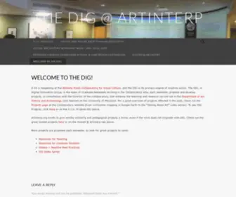 Artinterp.org(The DIG @ ArtinTerp) Screenshot