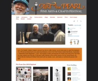 Artinthepearl.com(Art in the Pearl) Screenshot