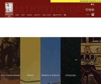 Artioli.it(Vendita libri on line) Screenshot