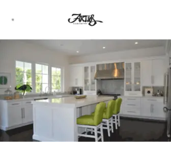 Artioscabinetry.com(Artios Cabinetry) Screenshot