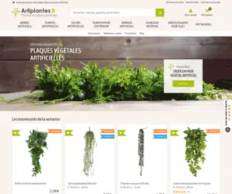 Artiplantes.fr(Tout l'univers de la plante artificielle) Screenshot