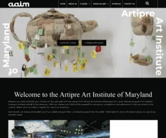 Artipre.com(Artipre Art Institute of Maryland) Screenshot