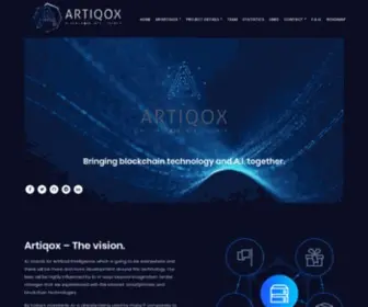 ArtiqOx.com(Blockchain Intelligence) Screenshot