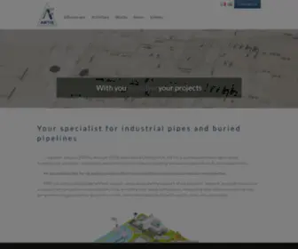 Artis-Groupe.fr(Entreprise de tuyauterie industrielle gaz et fluide) Screenshot