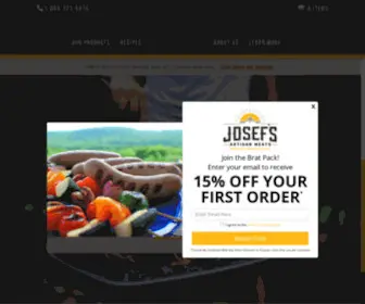 Artisan-Meats.com(Josef's Artisan Meats offers authentic specialty gourmet meat products) Screenshot