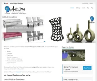 Artisan4Sketchup.com(Subdivision, Soft Selection and Sculpting) Screenshot
