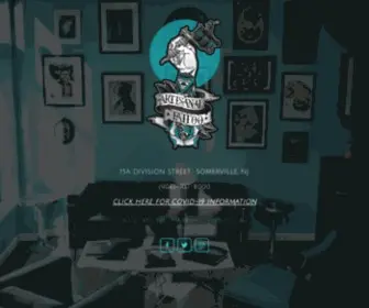 Artisanaltattoo.com(ARTISANAL TATTOO) Screenshot