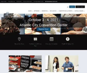 Artisanbakeryexpoeast.com(Artisan Bakery Expo East) Screenshot