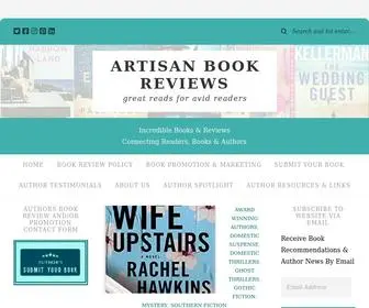 Artisanbookreviews.com(Artisan Book Reviews) Screenshot