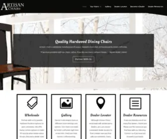 Artisanchairs.net(Artisan Chairs) Screenshot