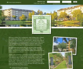 Artisanclubcondo.com(Artisan Club Condominium Association) Screenshot