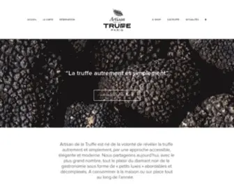 Artisandelatruffeparis.com(Artisan de la truffe) Screenshot