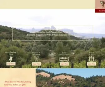 Artisanexcursion.com(Solvang Wine Tours) Screenshot