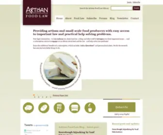 Artisanfoodlaw.co.uk(Artisan Food Law) Screenshot