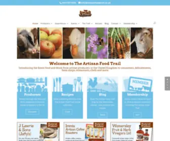 Artisanfoodtrail.co.uk(The Artisan Food Trail) Screenshot