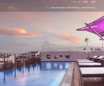 Artisanhotels.mx(Hospedaje de lujo en Playa del Carmen y Playa Chachalacas. Conozca a Hoteles Artisan) Screenshot
