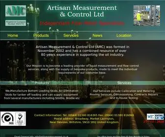 Artisanmeasurement.co.uk(Xl global group) Screenshot