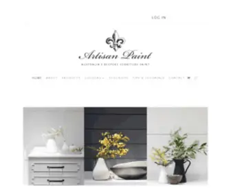 Artisanpaintcompany.com.au(Australian eco friendly premium furniture paint and paint effects) Screenshot