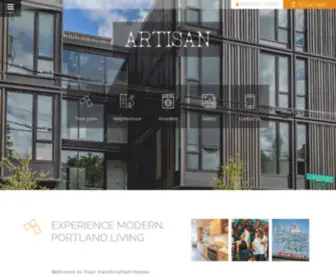 Artisanportland.com(Apartments for Rent in Portland) Screenshot